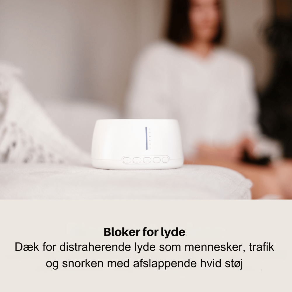 Slumbr™ | Søvn Hvid Støjmaskine til Voksne