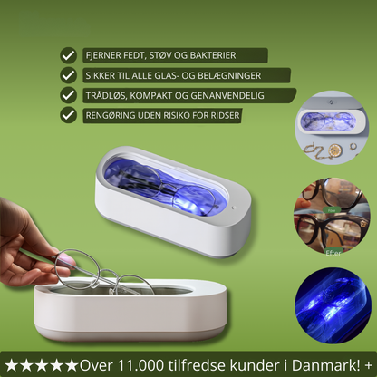 UltraClean Pro™ | Oplev krystalklare briller på få minutter