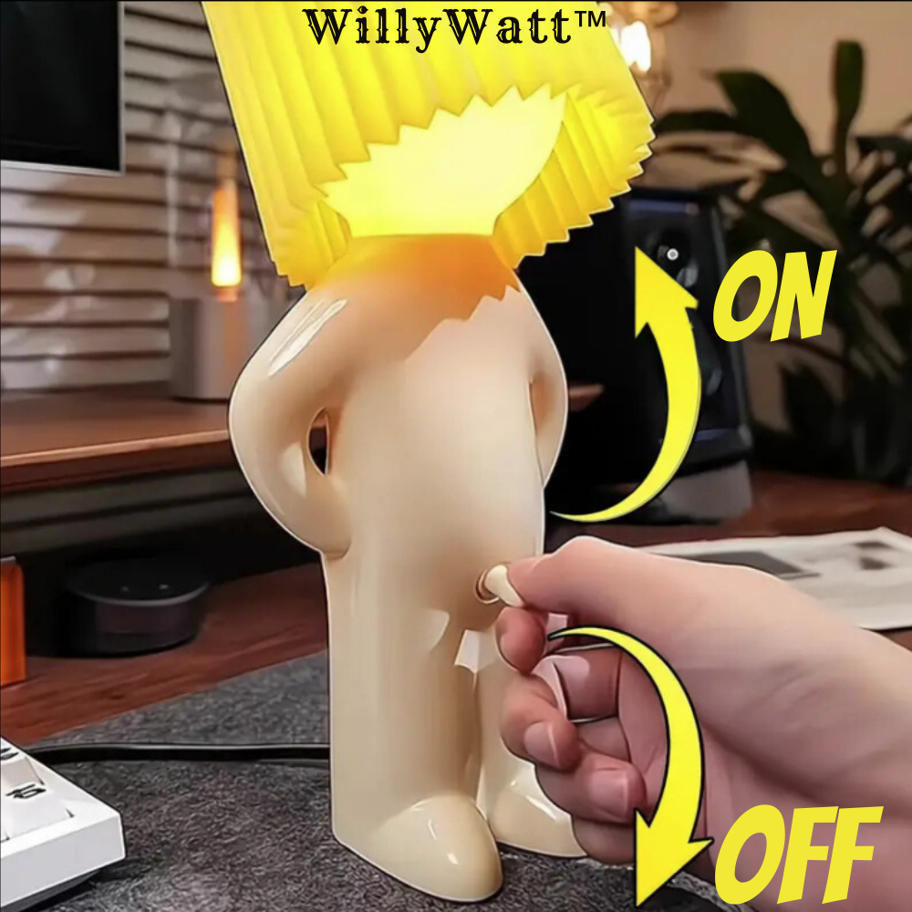 WillyWatt™ | Beskeden mandlig lampe