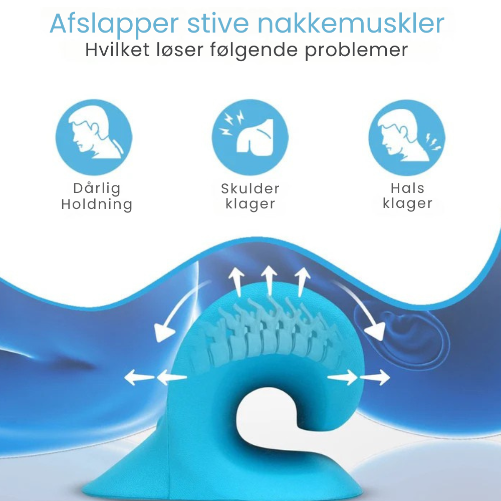 NeckRelief™ | Lider du af nakkesmerter? Prøv denne løsning!