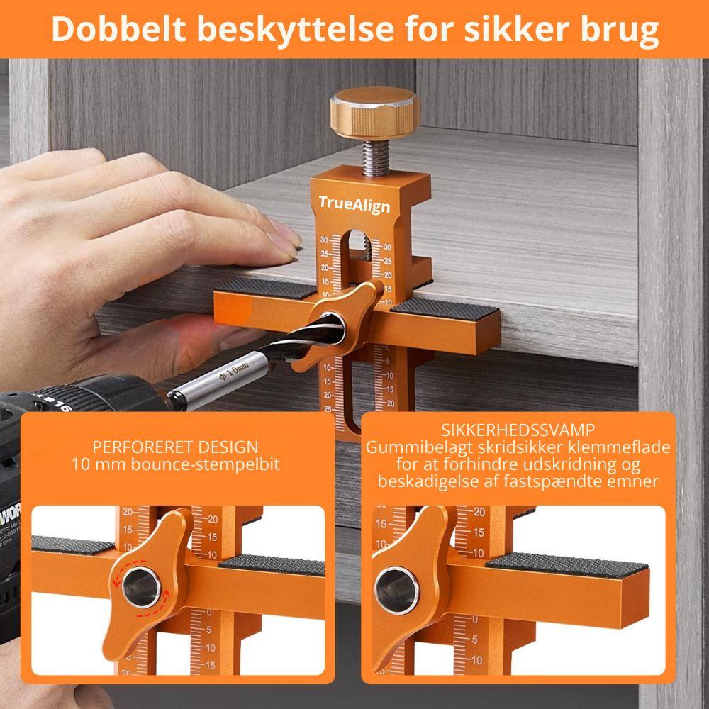 TrueAlign™ | Præcision, perfektion og ro i hvert eneste projekt