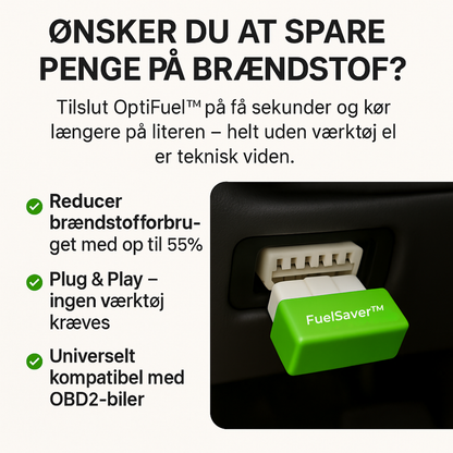 FuelSaver™ | Kør længere på hver liter – uden at ændre din kørestil