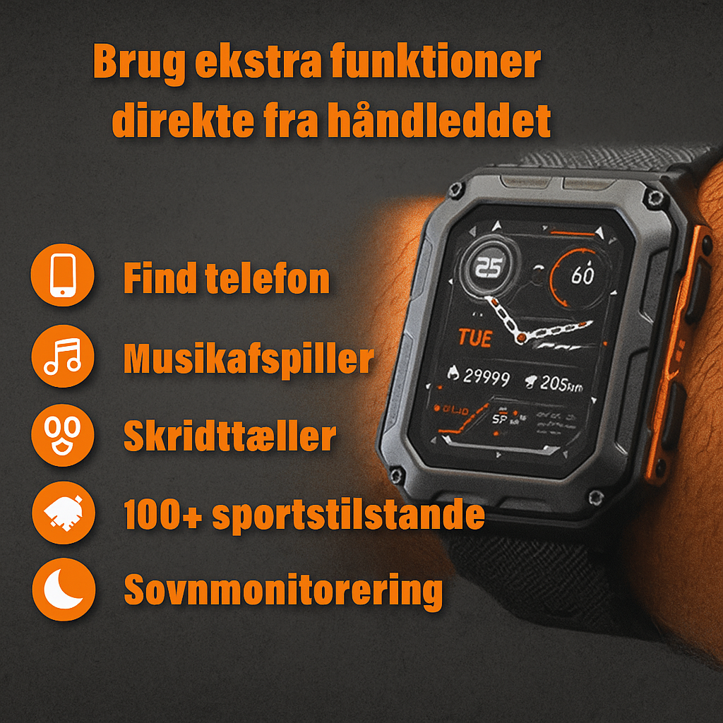 Thalor™ | Den mest robuste smartwatch
