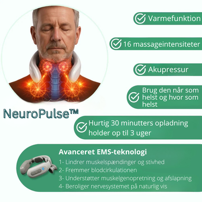 NeuroPulse™ | Dybtvirkende varme og ro der forløser spændinger indefra