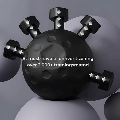 GripBall™ | Styrker dine håndmuskler betydeligt og afhjælper stress i hverdagen.