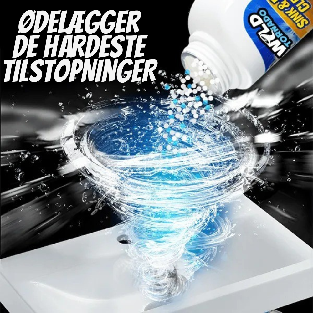DrainClean™ | Slip for stoppede afløb på få minutter