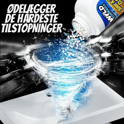 DrainClean™ | Slip for stoppede afløb på få minutter