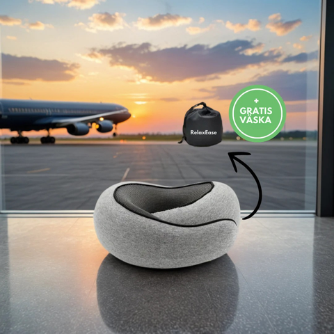 RelaxEase™ | Ergonomisk nakkepude til behagelige rejser og smertefri dage ✈️