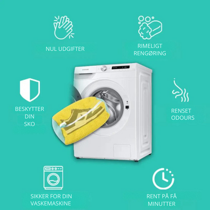 ShoeBag™ | Oplev bekvemmeligheden ved at vaske dine sko sikkert