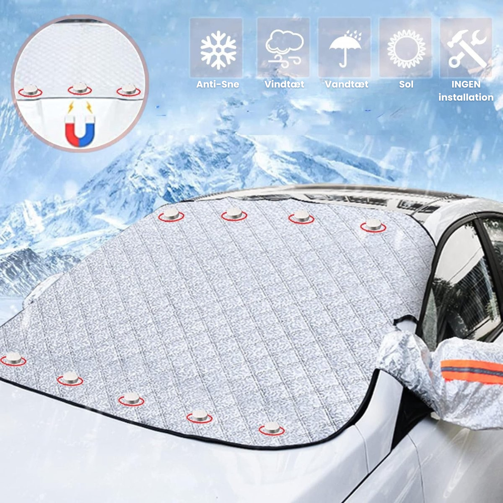 FrostGuard™ | Førsteklasses magnetisk sne- og isdæksel til bilen