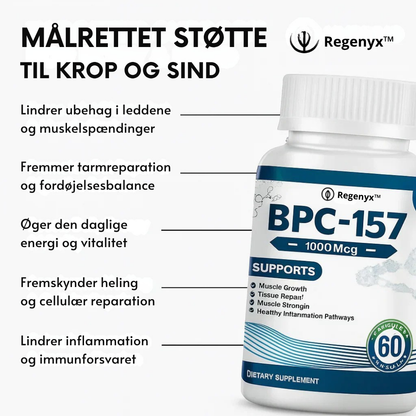 Regenyx™ | Genopbyg muskler, hel væv og kom tilbage stærkere – på under 24 timer