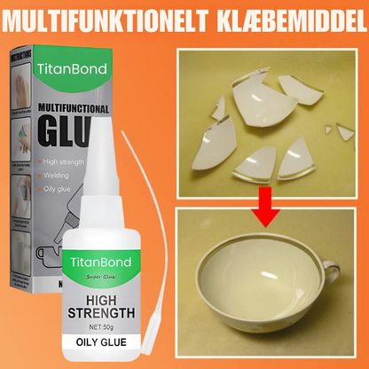 TitanBond™ | Vandtæt, støvtæt højstyrke lim – reparér alt på få sekunder