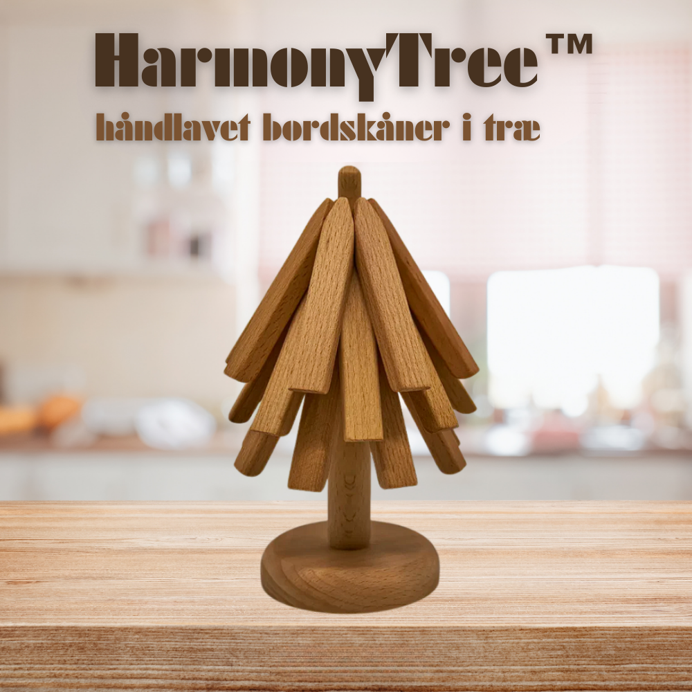 HarmonyTree™ | håndlavet bordskåner i træ