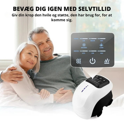 KneeRelief™ | Knæ-massageapparat til terapi med rødt lys
