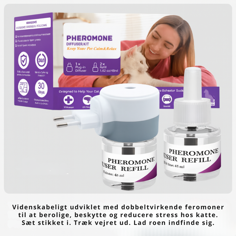 FelinaCalm™ | Diffuser der skaber ro og balance for din kat