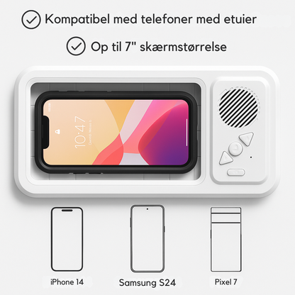 DropBoxx™ | Den første vandtætte Bluetooth-højttaler-telefontaske