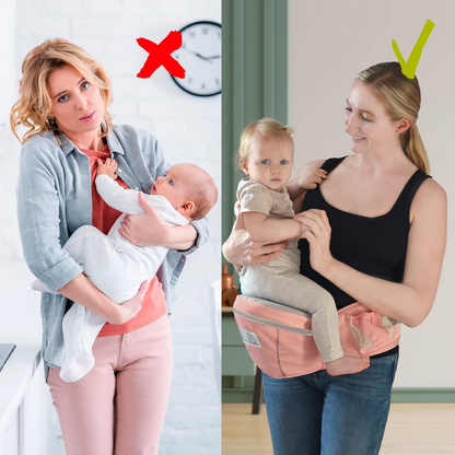 HipCarry™ | Ergonomisk komfort, der gør det nemt at bære barnet