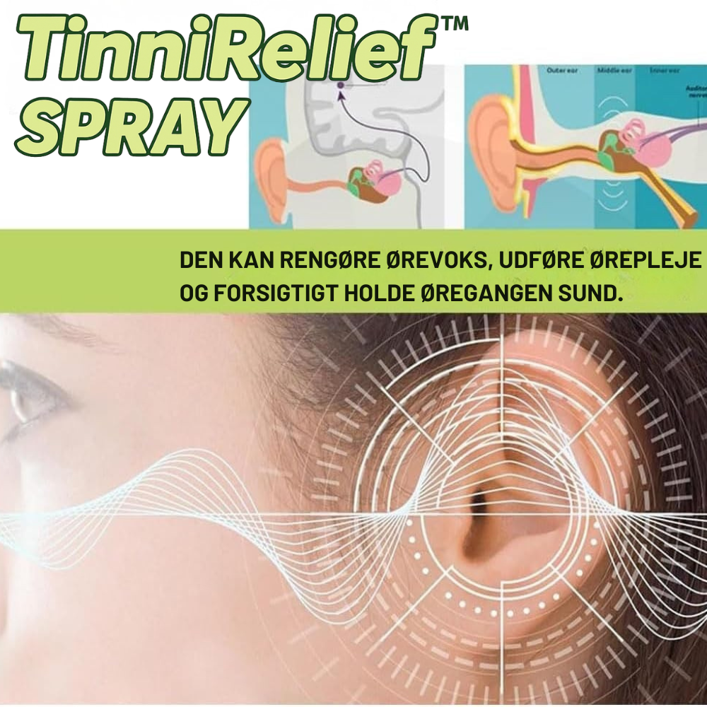TinniRelief™ | Naturlig lindring mod ringen for ørerne – find ro, balance og stilhed igen