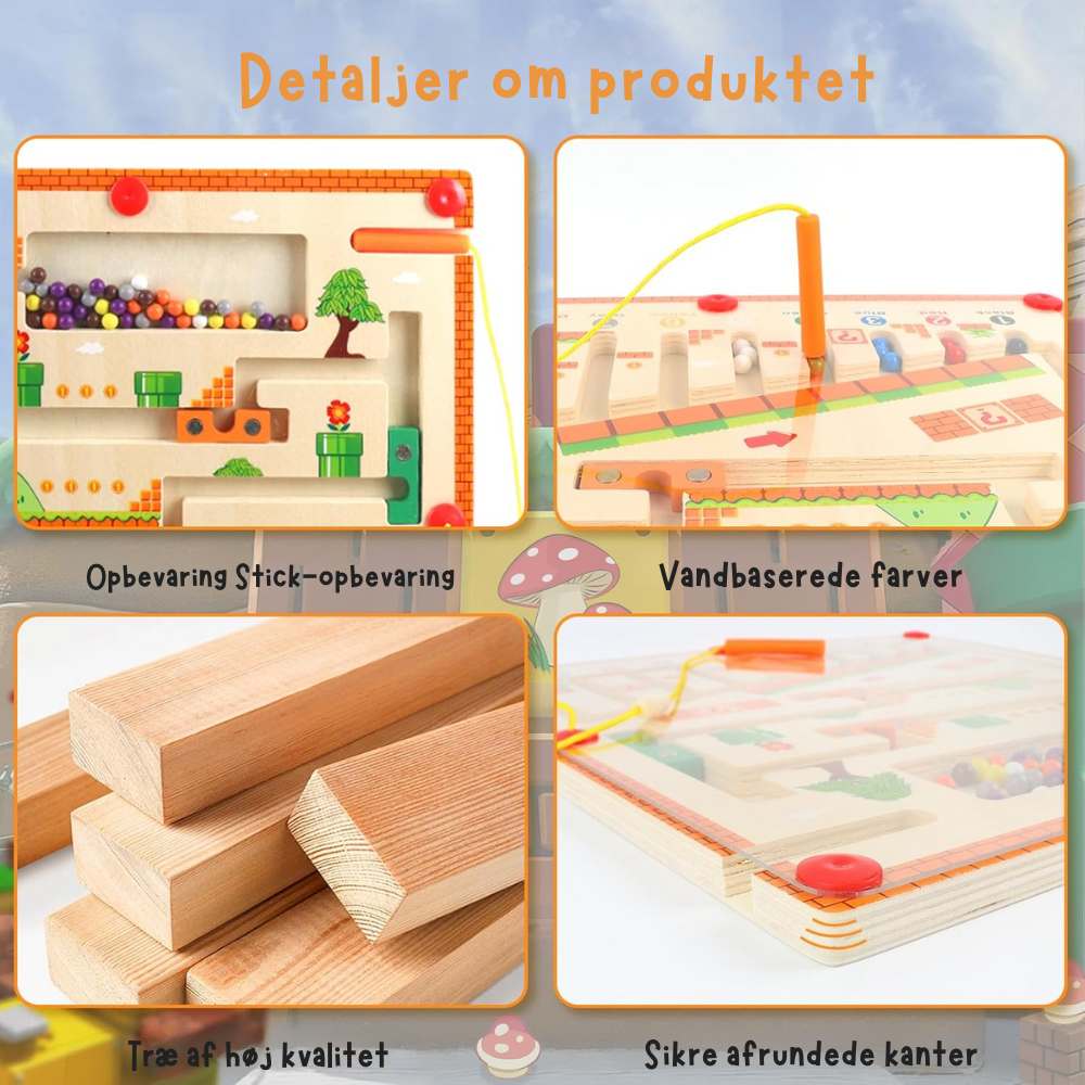 MarioPlay™ | Lad børn opdage, pusle og lære på egen hånd.