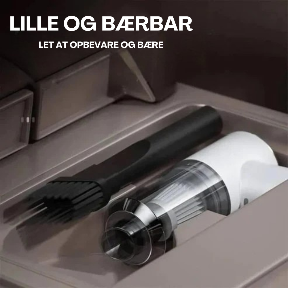 VortexVac™ I Rengør din bil uden besvær