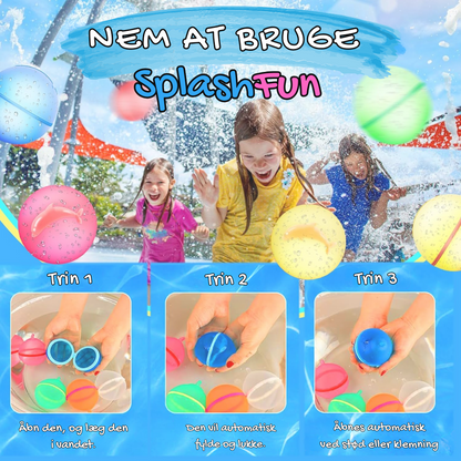 SplashFun™ | Magnetiske Genanvendelige Vandballoner