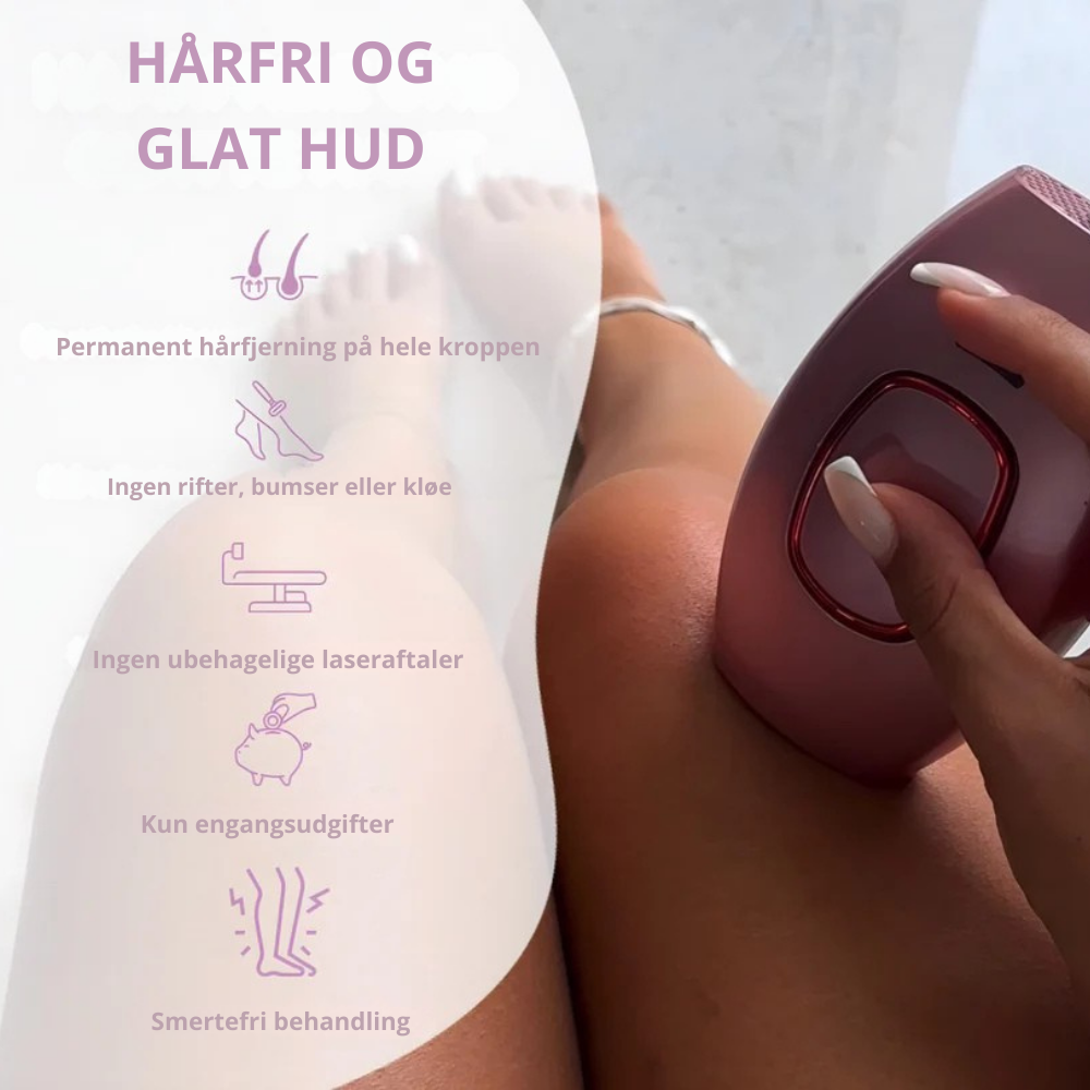 SmoothTouch™ IPL | Permanent hårfjerning – skånsom teknologi til glat hud hele året