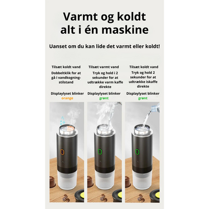CoffeeGo™ | Få friskbrygget kaffe – hvor som helst, når som helst