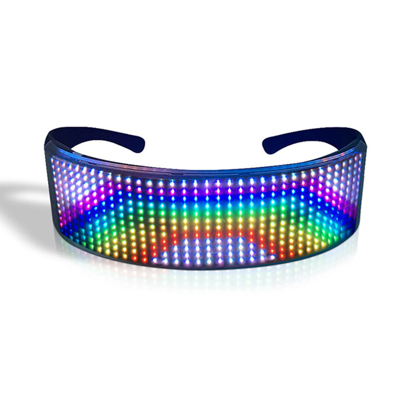 LEDsLook™ | Neonfarvede solbriller med Smilys