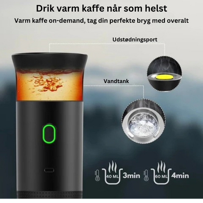 CoffeeGo™ | Få friskbrygget kaffe – hvor som helst, når som helst