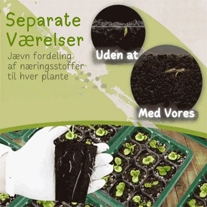 UrbanEco™ | Indendørs væksthus med LED og luftcirkulation