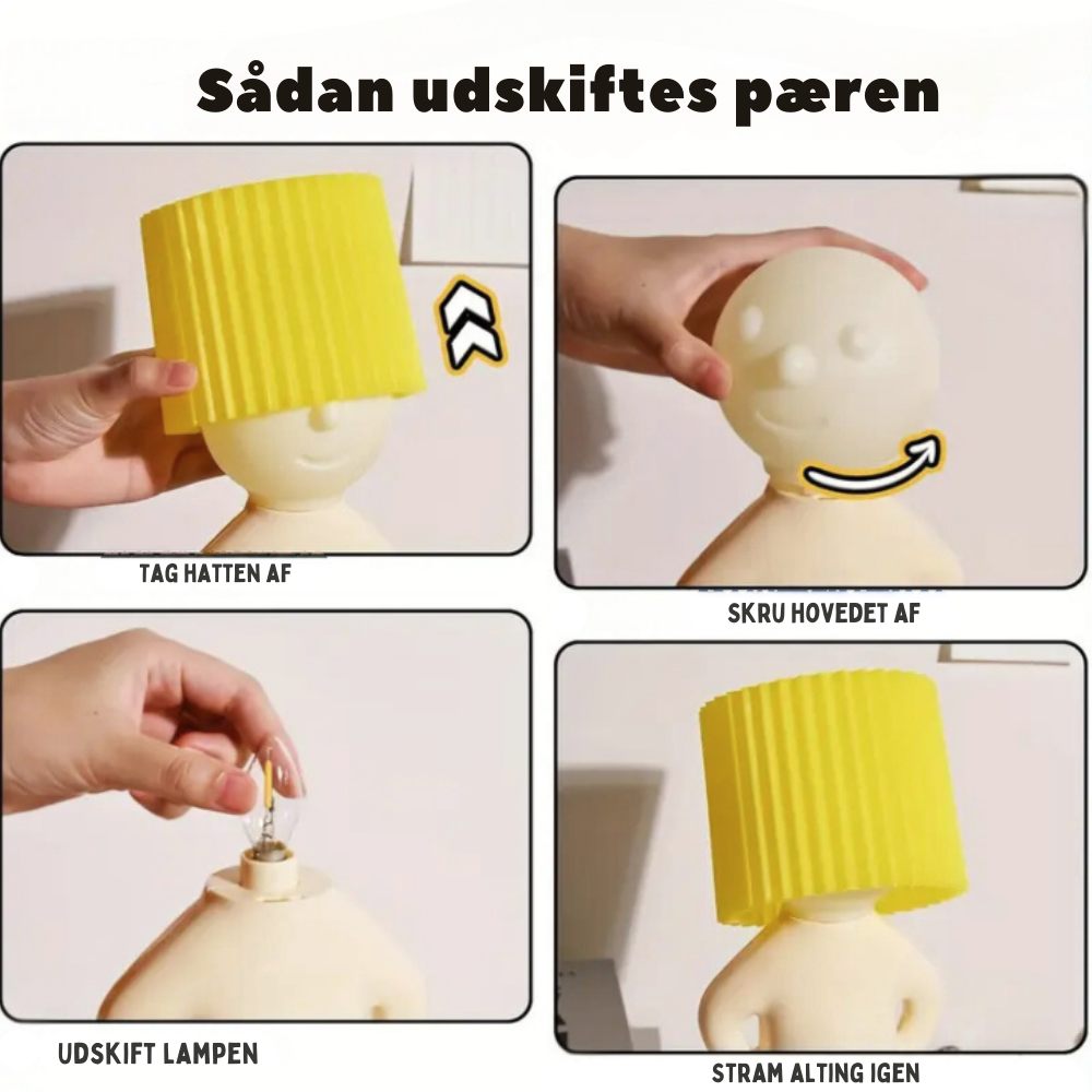 WillyWatt™ | Beskeden mandlig lampe