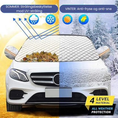 FrostGuard™ | Førsteklasses magnetisk sne- og isdæksel til bilen