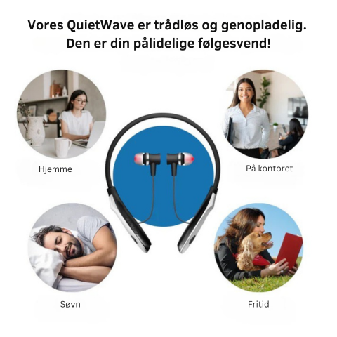 QuietWave™ | Få fred for tinnitus på en naturlig måde