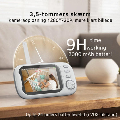 BabyView™ | Smart babyalarm – hold øje med dit barn, uanset hvor du er