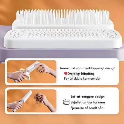 PerfectBrush™ | Selvrensende hårbørste til ubesværet hårpleje