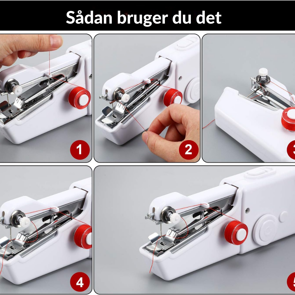 TinyTailor™ | Den bærbare mini elektriske symaskine