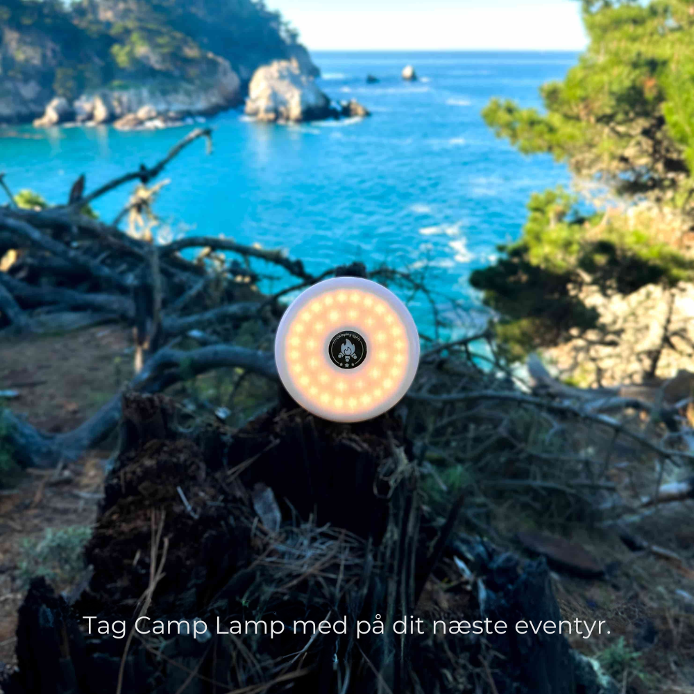 CampLamp™ | All-One - Atmosfærisk lys, Lommelygte OG Powerbank