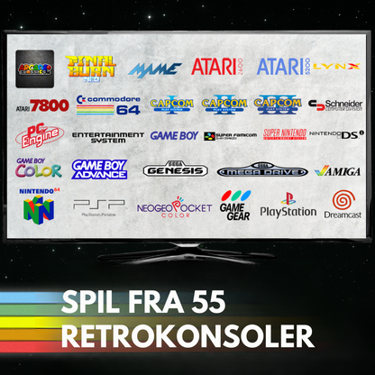 GameWave G11 Pro™ | Konsol med 100.000+ retrospil til hele familien