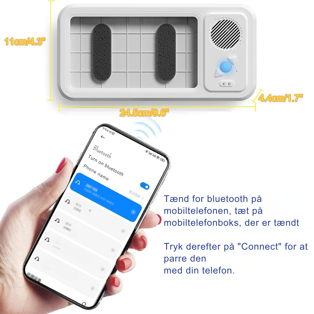 DropBoxx™ | Den første vandtætte Bluetooth-højttaler-telefontaske