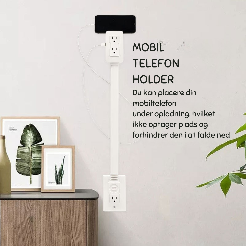 SocketSwivel™ | Forlænger for nem adgang og bekvemmelighed