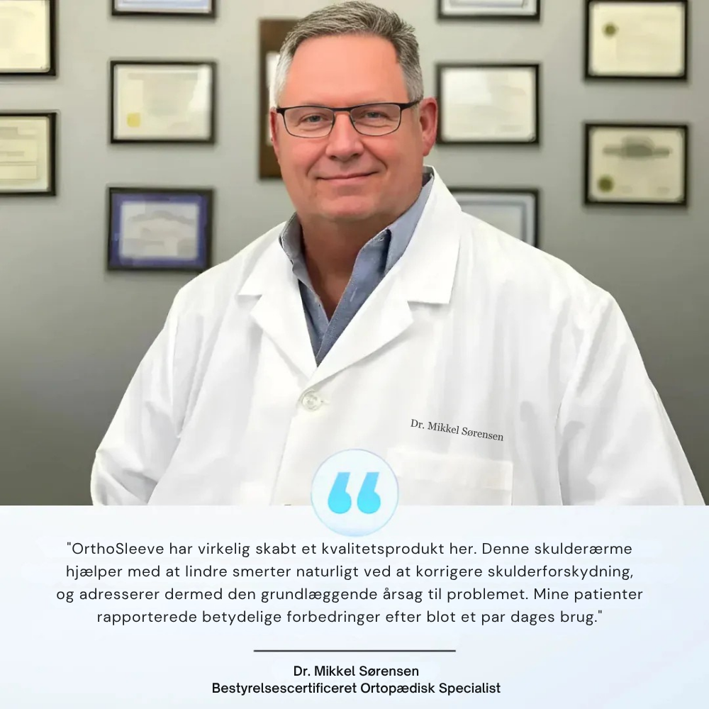 OrthoSleeve™ | Naturlig støtte og lindring – bevæg dig frit igen