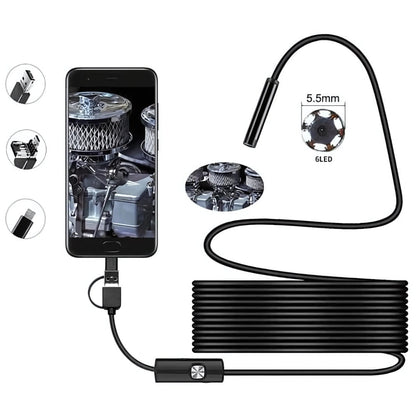 FlexiScope™ | Vandtæt endoskop med LED-belysning