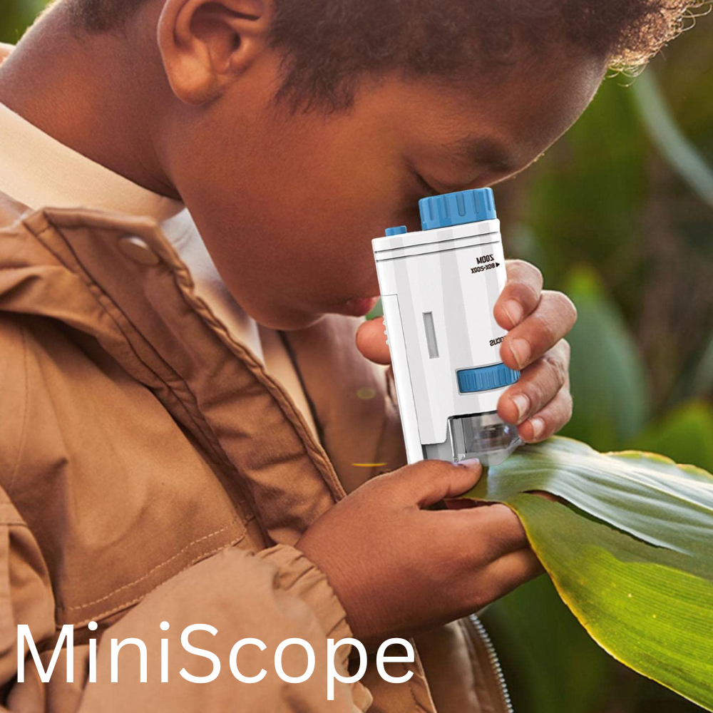 MiniScope™ | Udforsk videnskabens verden med dette kompakte mikroskop
