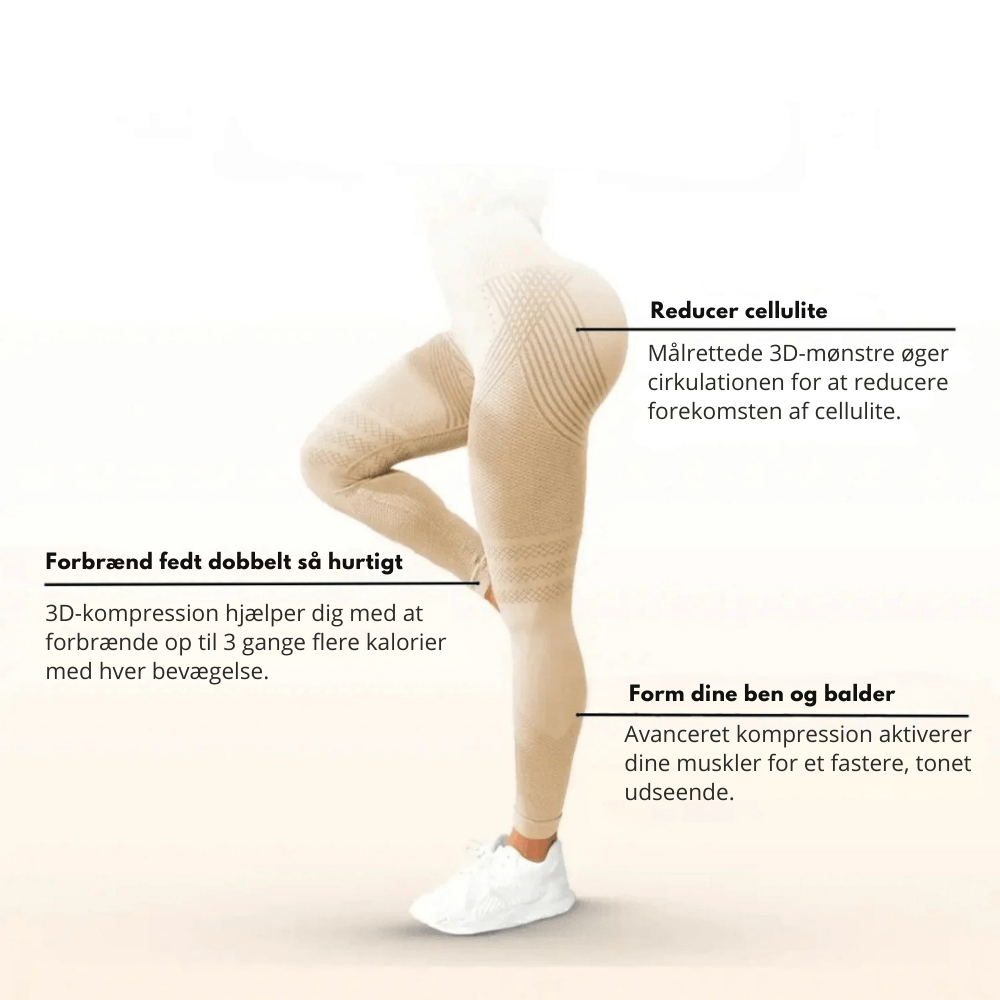 SculptWear™ | Sportsleggings der gør cellulite usynlig