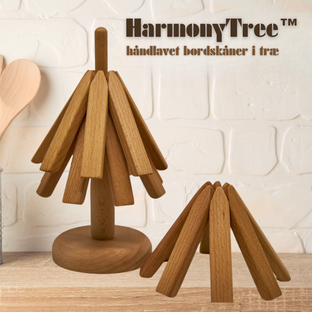 HarmonyTree™ | håndlavet bordskåner i træ