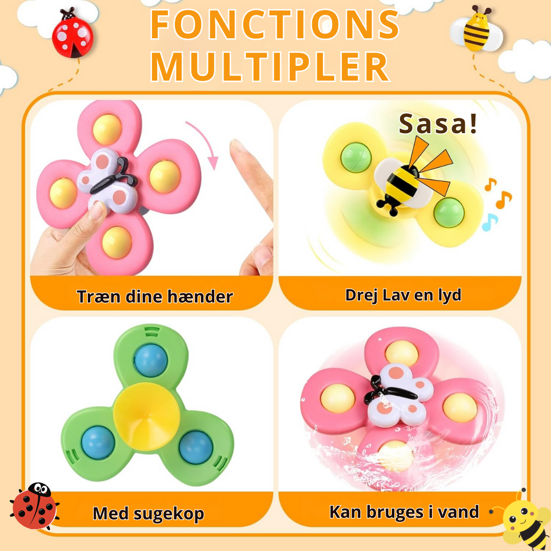 SuziSpin™ | Legetøjet, der gør hverdagen nemmere og sjovere!