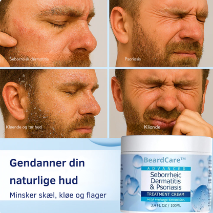 BeardCare™ | Premium skægplejesæt – Stop kløe og irritation, og få et sundt, velplejet skæg