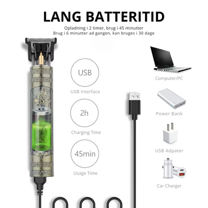 VintageTrimmer™ | Trimmeren til hjemmet, på farten og det perfekte look