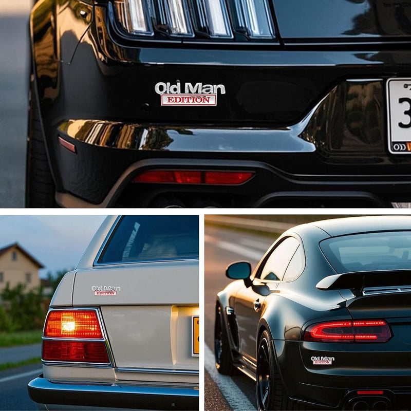 OldManEdition™ | Sjovt badge til bilen