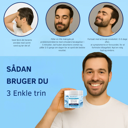 BeardCare™ | Premium skægplejesæt – Stop kløe og irritation, og få et sundt, velplejet skæg